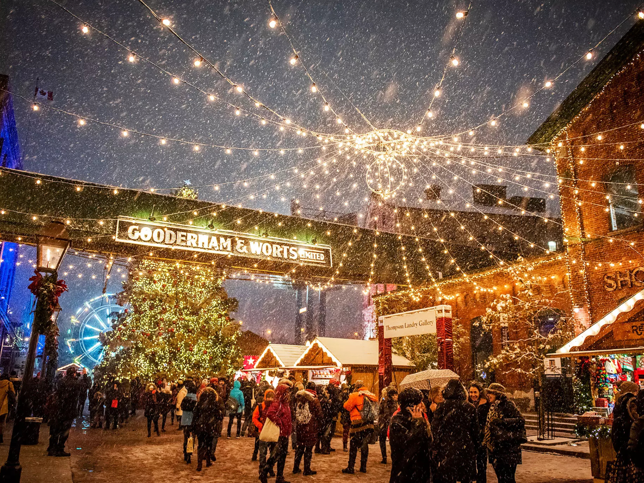 Distillery District Christmas Village